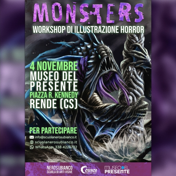 Ritorna il workshop di Illustrazione Horror!