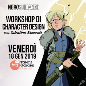 Workshop di Character Design con Valentina Brancati