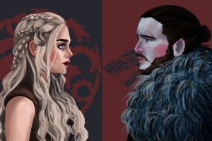 Daenerys and Jon