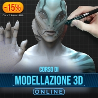 Corso di Modellazione 3D online: in pre-ordine da oggi!